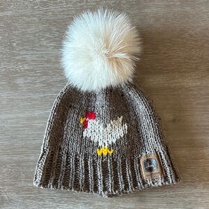 John Deere Knit Beanie with Pom-Pom